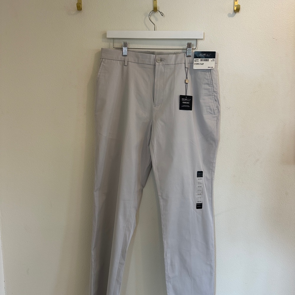 Kenneth Cole Light Gray Chinos
